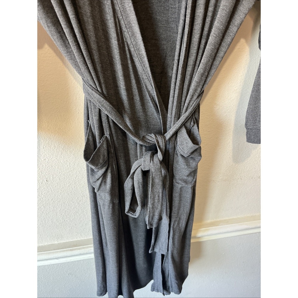 Hatch Gray Lightweight Wrap Robe - Picture 8 of 15